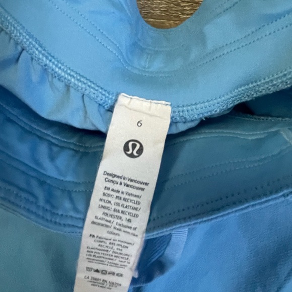 Lululemon Women's Aero Blue License To Train High Rise Jogger Pants Size 6 - Picture 3 of 6